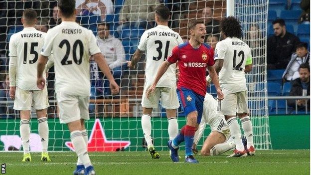 च्याम्पियन्स लिग फुटबलको अन्तिम १६ मा पुग्ने टिम