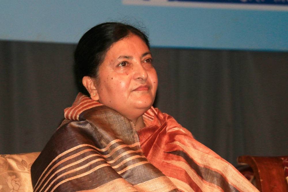 महिला शक्ति परिवारको हिस्सा मात्रै नभइ सम्पूर्ण समाज परिवर्तनको आधार  : पूर्व राष्ट्रपति भण्डारी