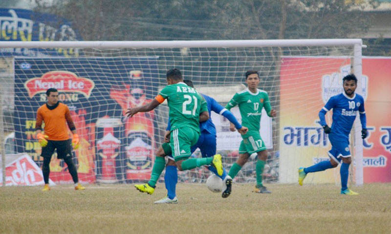 खप्तड गोल्डकपमा मनाङ र पुलिस भिड्दै