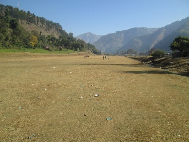 पाटन विमानस्थलको कालोपत्रेकाे काम सुस्त