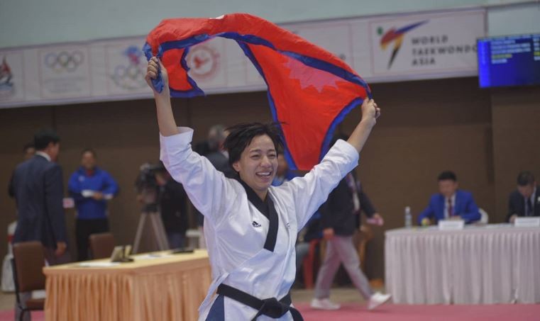 नेपालका लागि आयशा शाक्यले जिताइन ९ औं स्वर्ण