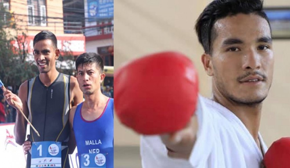 दुवाथलन र कराँतेमा नेपालले जित्यो दुई स्वर्ण