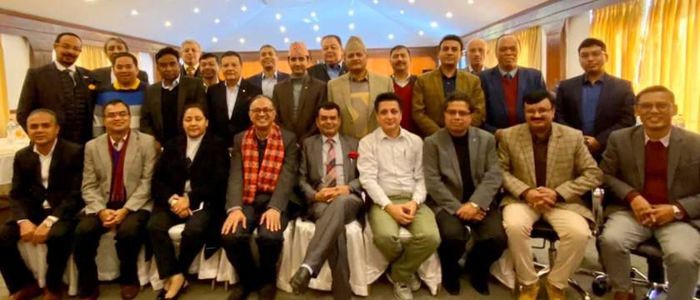 नव निर्वाचित बैंकर्स संघका अध्यक्ष दाहालसहित संघका कार्यसमितिद्वारा पदभार ग्रहण