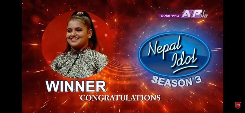 ‘नेपाल आइडल सिजन-३’ को उपाधि सज्जालाई