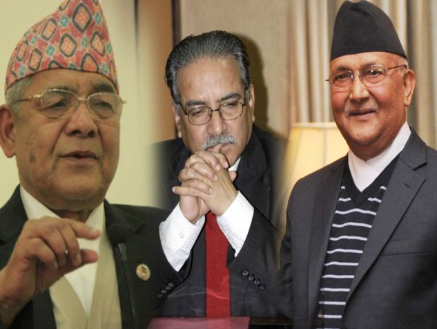 प्रधानमन्त्री ओलीद्वारा प्रचण्ड, गौतमसँग परामर्श