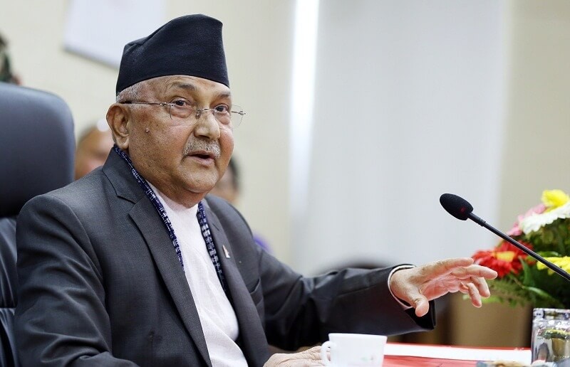 प्रधानमन्त्री ओलीले भने - ‘सरकारको पहिलो प्राथमिकता नागरिकको रक्षा गर्नु  हो'