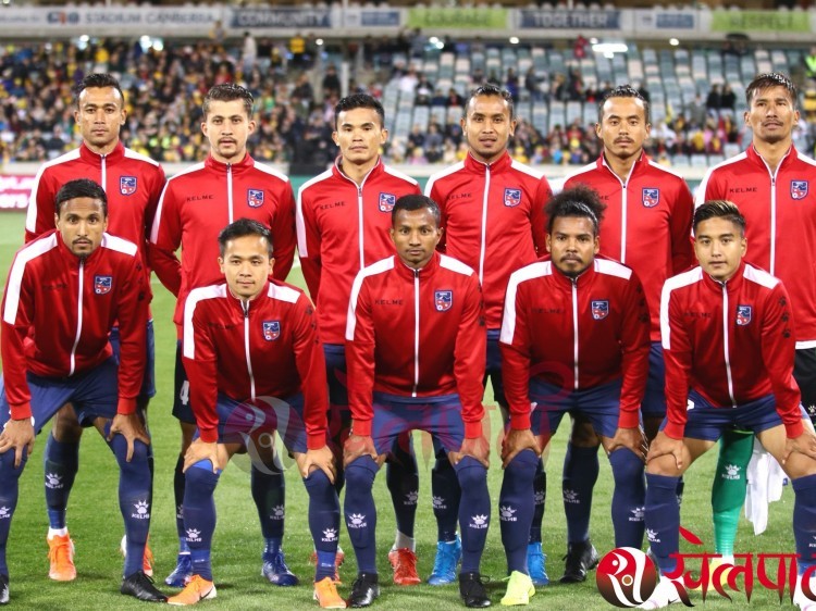 फिफा वरीयतामा नेपाल १ सय ७० औं स्थानमै यथावत