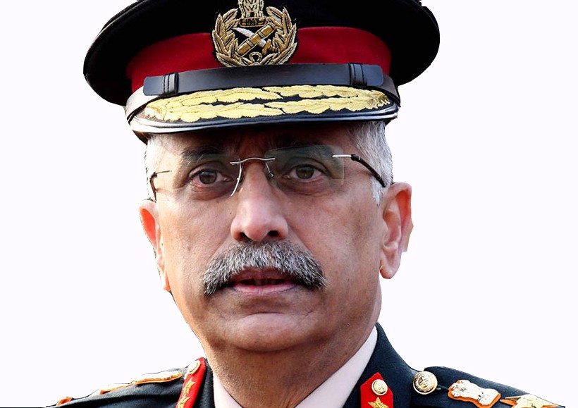 भारतीय सेनाध्यक्ष नरवाणेलाई आज मानार्थ महारथीको दर्जा दिइँदै