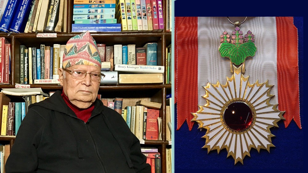पूर्वपरराष्ट्रमन्त्री पाण्डेलाई जापानले ‘अर्डर अफ दि राइजिङ सन’ विभूषण प्रदान गर्ने