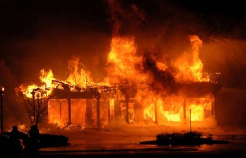 आगलागी हुँदा करीब २५ लाख मूल्य बराबरको क्षति