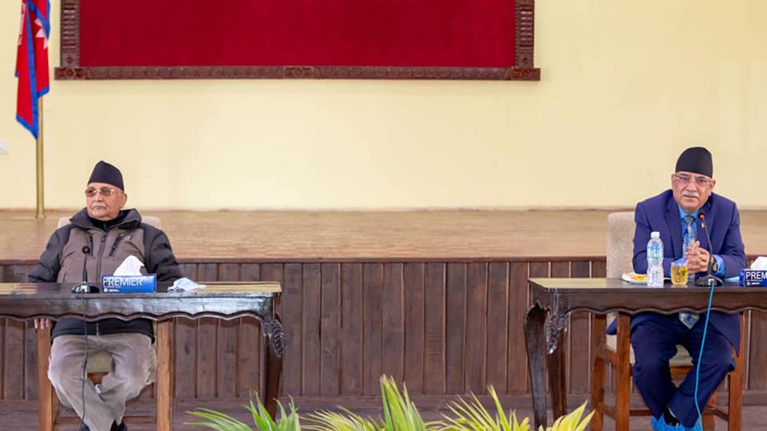 नेकपा सचिवालय बैठक सुरु, प्रधानमन्त्री ओलीले लिखित जवाफ प्रस्तुत गर्ने