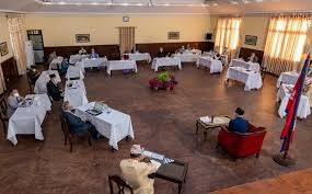 मन्त्रिपरिषद बैठक बस्दै