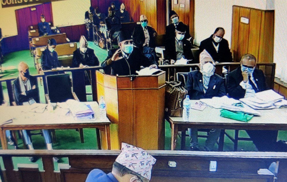 प्रतिनिधिसभा विघटनविरुद्धका मुद्दामा दोस्रो दिनको सुनुवाइ सकियो