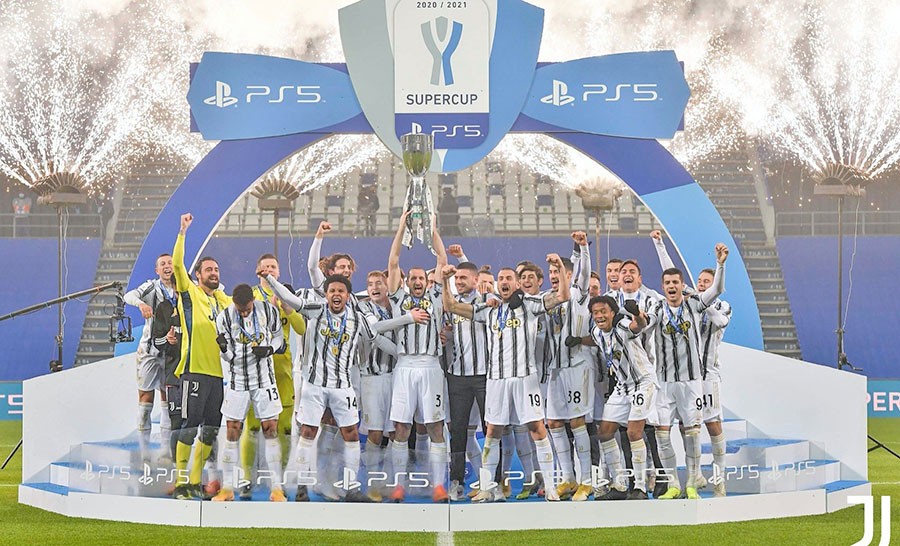 इटालियन सुपर कपको उपाधि युभेन्ट्सलाई