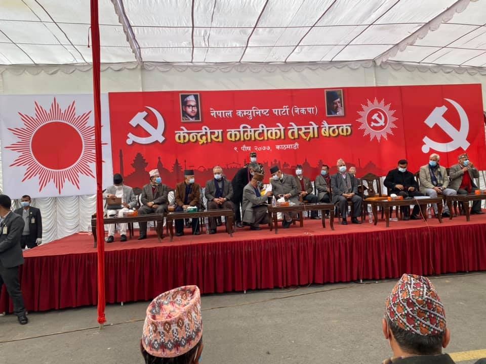 ओली समूहको कार्यक्रम अवरोध गरेपछि दाहाल–नेपाल समूहका कार्यकर्ता पक्राउ