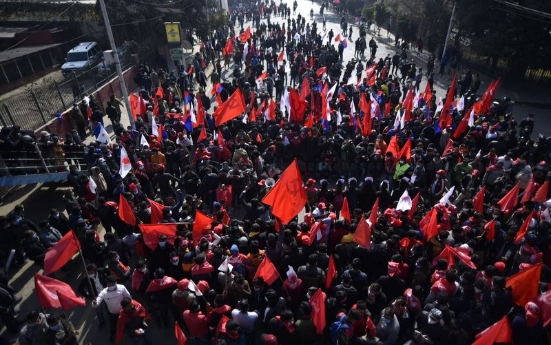 काठमाडाैंमा आज दाहाल–नेपाल समूहको शक्ति प्रदर्शन, एक लाख बढी कार्यकर्ता उतार्ने दाबी