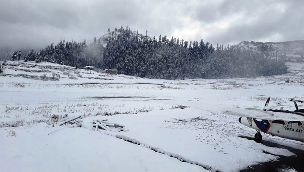 सुदूरपश्चिमलगायत चार प्रदेशको हिमाली भेगमा सामान्य वर्षा र हिमपात 