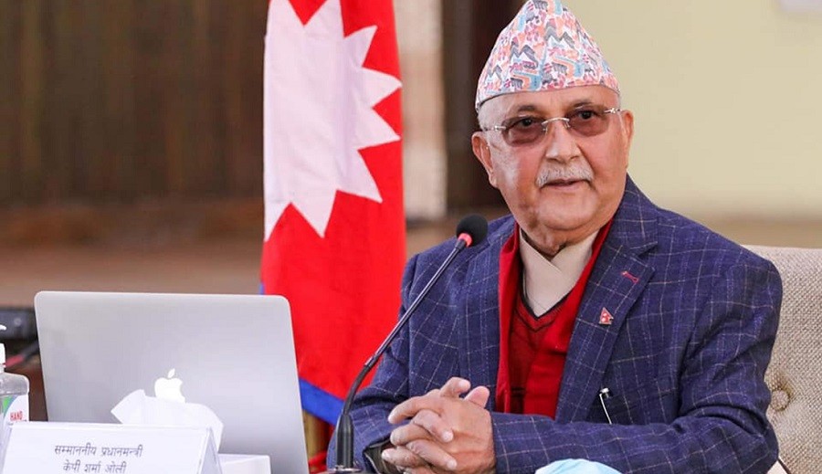 प्रधानमन्त्री ओलीको आरोप—माधव नेपाल देशभर नयाँ पार्टी खोलेर हिँडे