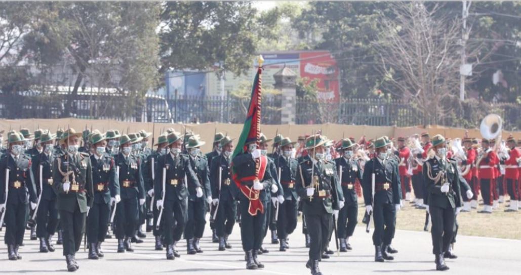 टुडिखेलमा विशेष समारोहका साथ मनाइयो सेना दिवस