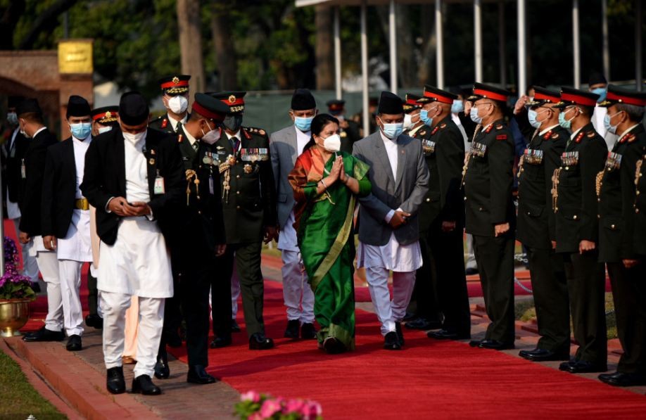 राष्ट्रपति भण्डारी बंगलादेश तर्फ प्रस्थान