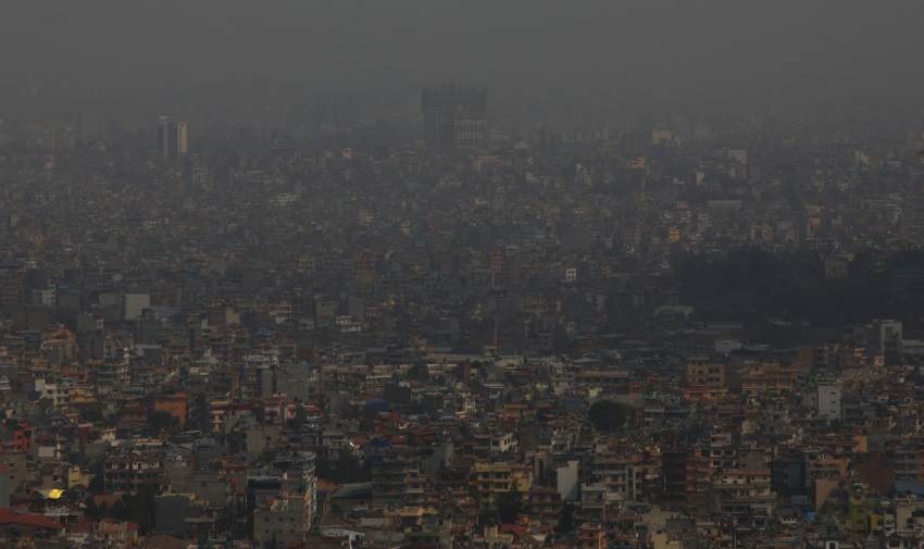 उपत्यकासहित देशका विभिन्न स्थानमा वायु प्रदूषण बढ्यो