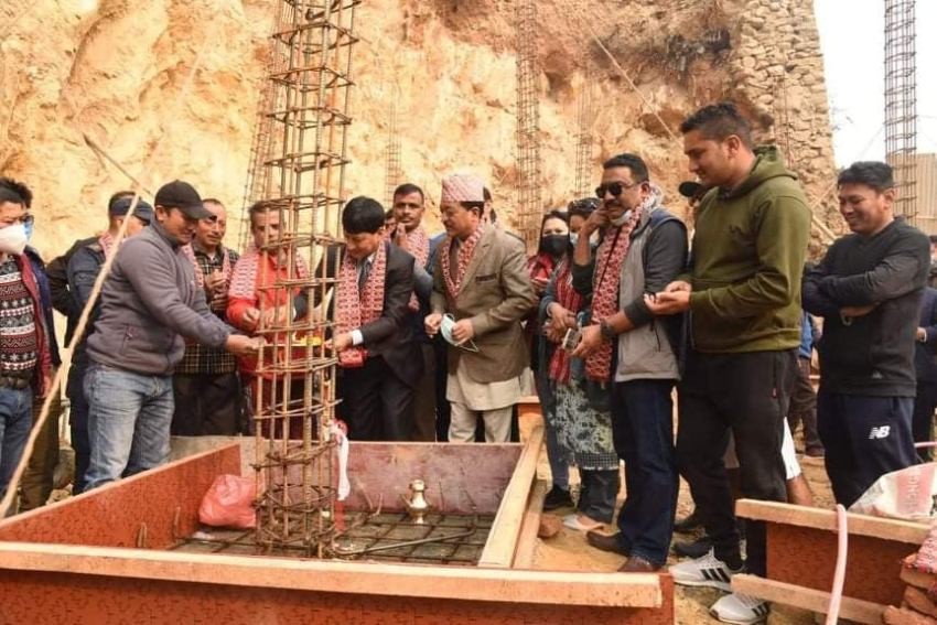 बालाजु बाइपासमा सूचना केन्द्र निर्माण हुँदै