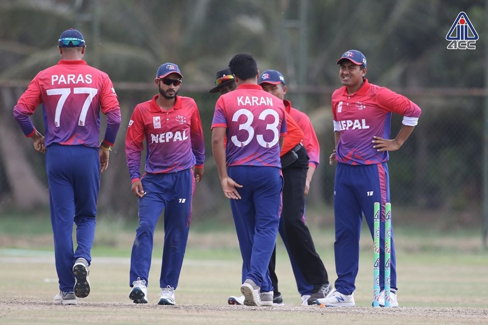 नेपाली राष्ट्रिय क्रिकेट टोलीले चारदेशीय टी–२० शृंखला खेल्दै