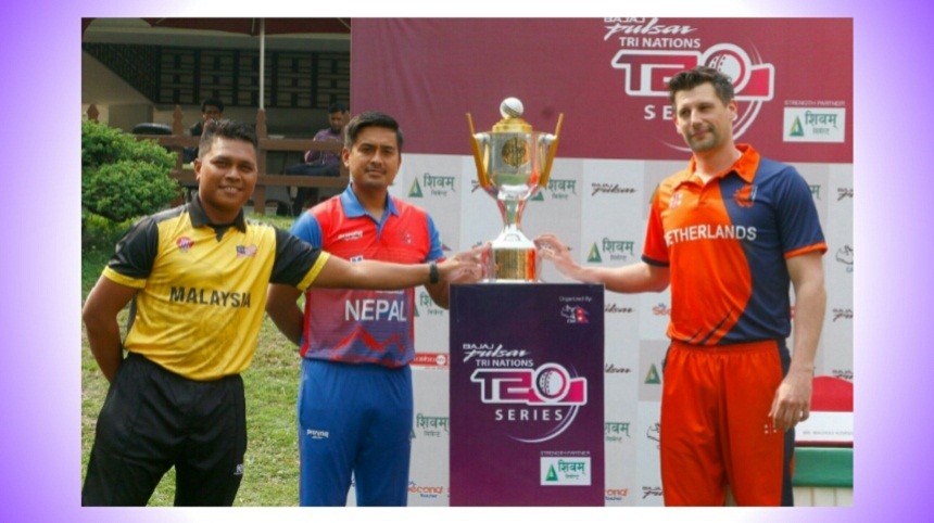 त्रिदेशीय टी-२० सिरिज आजबाट, उद्घाटन खेलमा नेपाल र नेदरल्याण्डस् भिड्दै