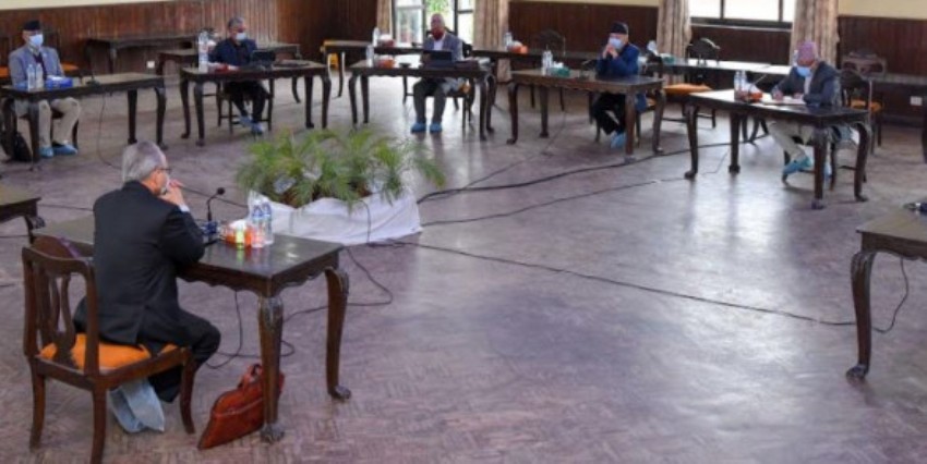 राष्ट्रिय सभाको उम्मेदवार टुंगो लगाउन बसेको एमाले स्थायी कमिटी बैठक निष्कर्षविहीन