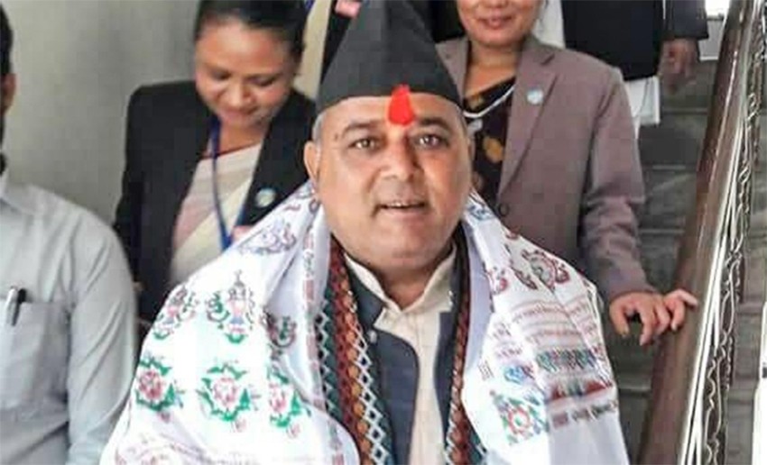 लुम्बिनीबाट राष्ट्रिय सभा सदस्यमा विपक्षी गठबन्धनका पाण्डेय विजयी