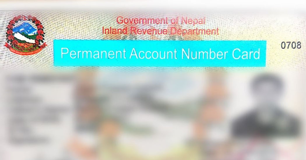 स्थायी लेखा नम्बर प्यान लिनेको सङ्ख्या ४० लाख नाघ्यो