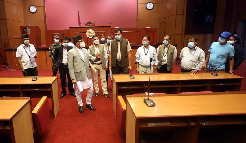 संसद सचिवालयलाई अध्यक्ष तिमिल्सिनाको निर्देशन—‘राष्ट्रियसभा बैठकका लागि आवश्यक तयारी गर्नु’