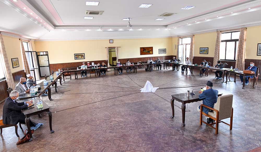 एमालेको दशौं राष्ट्रिय महाधिवेशन आयोजक कमिटी बैठक आह्वान