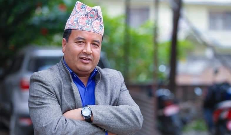 महेश बस्नेतले गरे चक्रपथ निर्माणको शिलान्यास