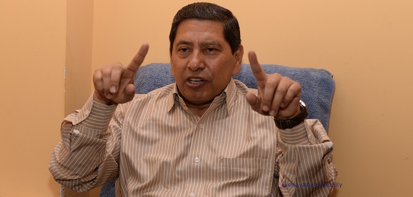 प्रतिगमनको छिटा सदनमा देखिन थालेको माओवादी केन्द्रका नेता श्रेष्ठको भनाई