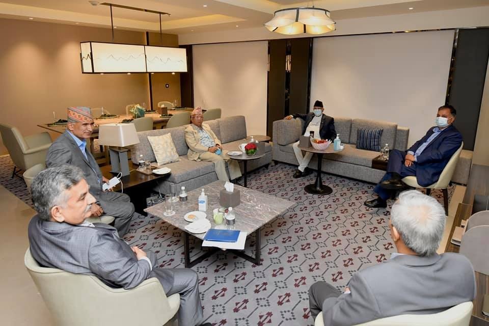 एमाले कार्यदल बैठक सकारात्मक,बेलुका ७ बजे निर्णायक वार्ता हुने