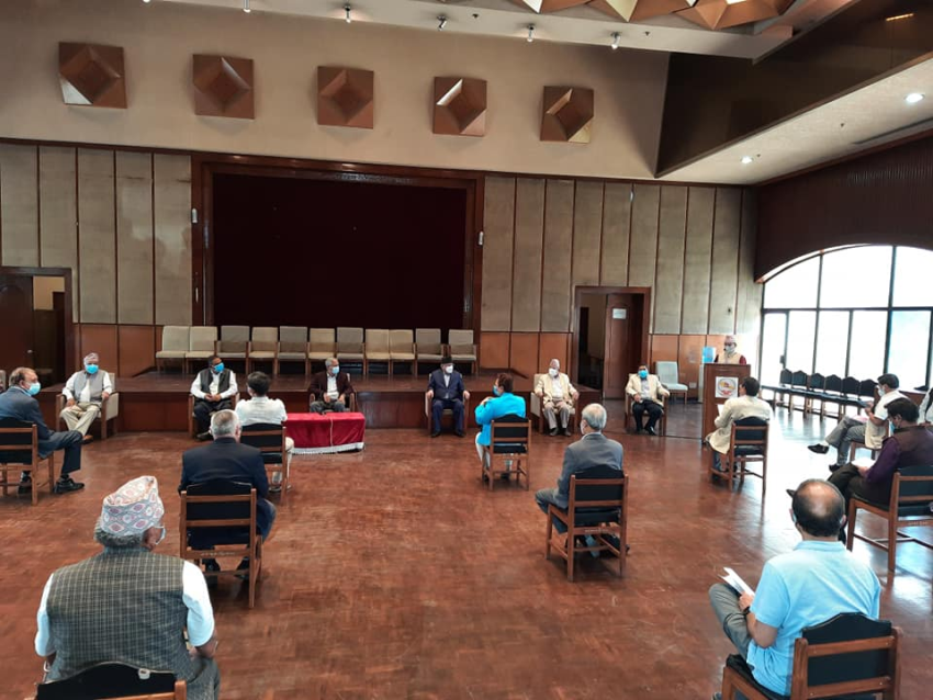 विपक्षी ५ दलीय गठबन्धनको बैठक बस्दै