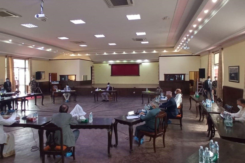 कांग्रेस पदाधिकारी बैठक सुरु