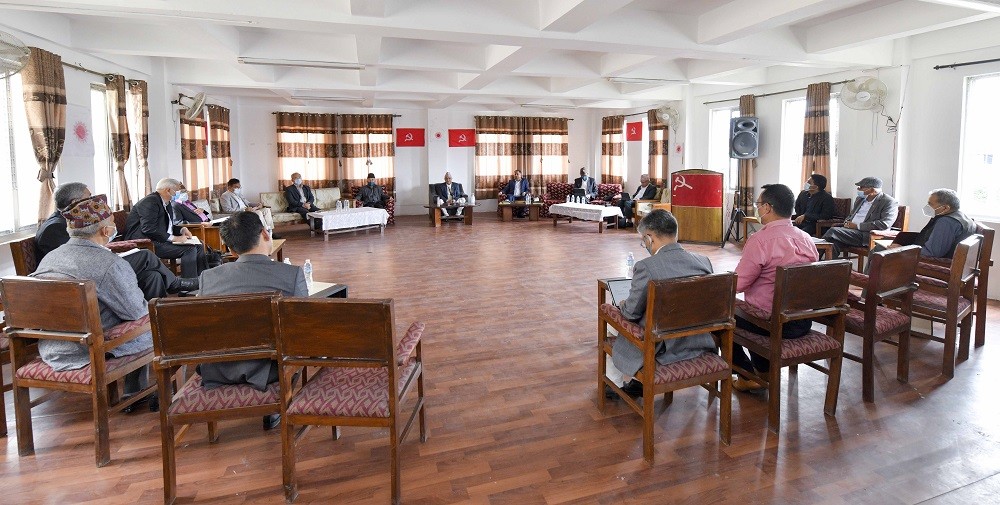 एमाले केन्द्रीय कमिटी बैठक बस्दै, संगठन निर्माण र विधान अधिवेशनका विषयमा छलफल हुने