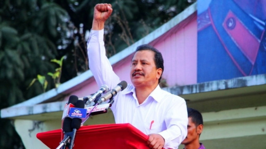 नेकपा महासचिव विप्लवले भेटे जसपा अध्यक्ष यादवलाई