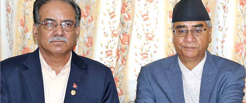 प्रधानमन्त्री देउवा र दाहालबीच भेटवार्ता, शुक्रबारसम्म मन्त्रिपरिषद् विस्तार गर्नेबारे छलफल