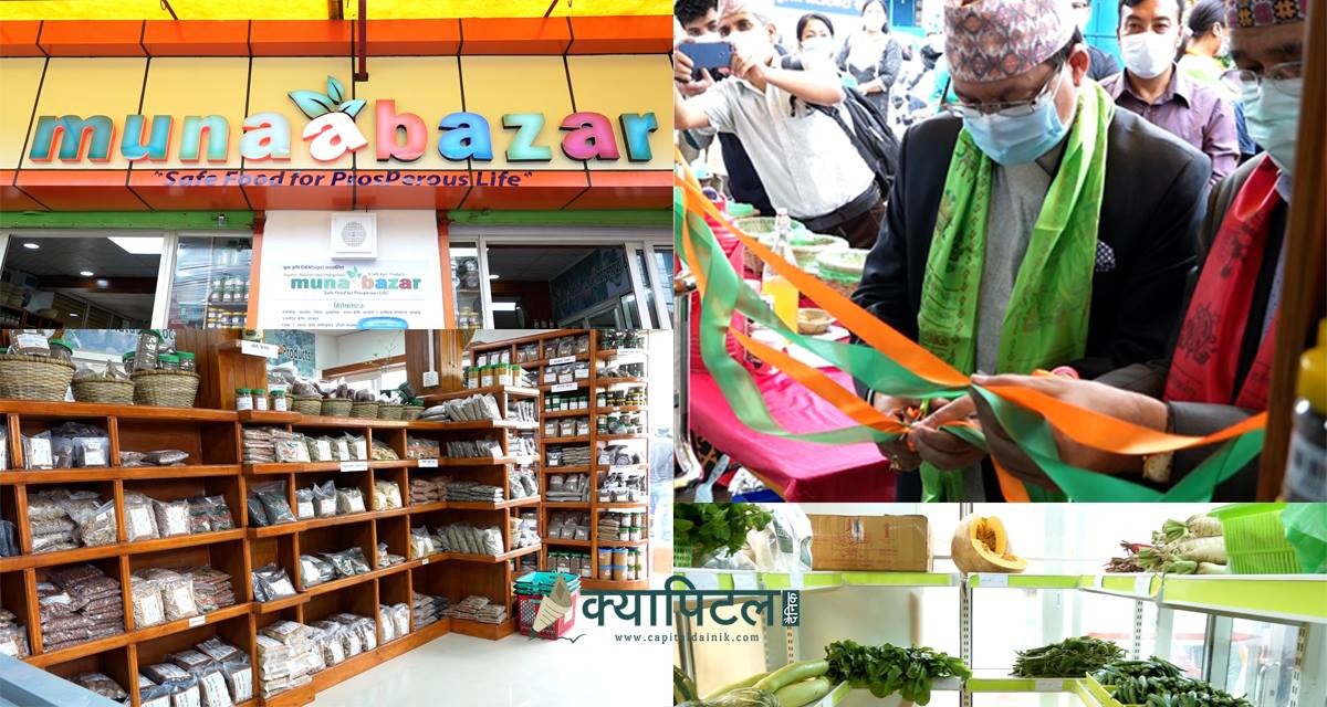 मुना कृषि बजारको भैंसीपाटी शाखा शुरु