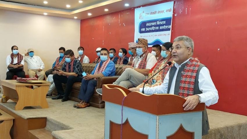 नेपाल समूह असन्तुष्टको झुण्ड भएको एमाले केन्द्रीय कमिटी सदस्य बाँस्कोटाको भनाई