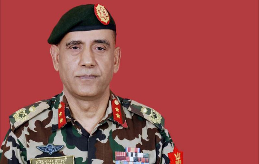 प्रभुराम शर्मा कायममुकायम प्रधानसेनापतिमा नियुक्त