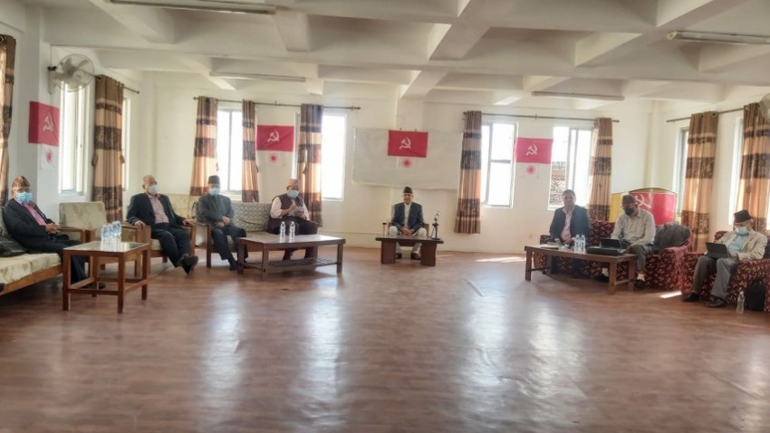 एमाले स्थायी कमिटी बैठक सुरु