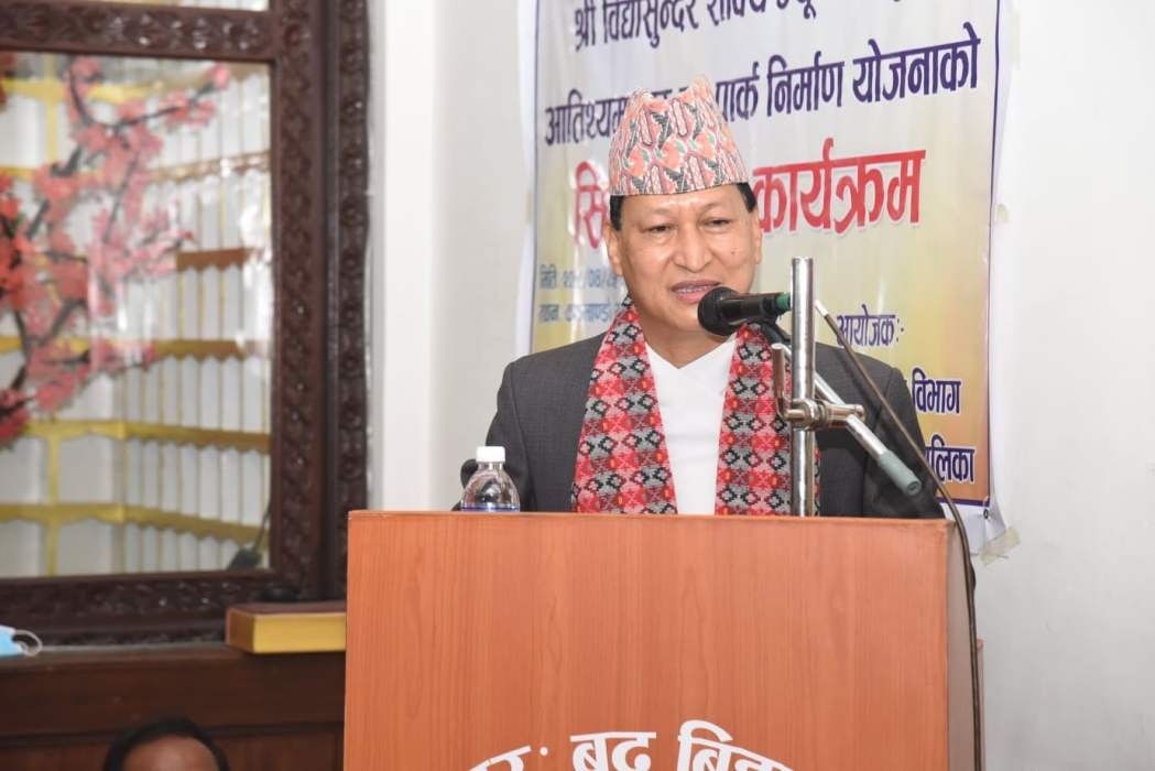 वसन्तपुरमा राष्ट्रिय झण्डा राख्न खोज्दा कांग्रेसले राजनीति गर्‍यो : मेयर शाक्य