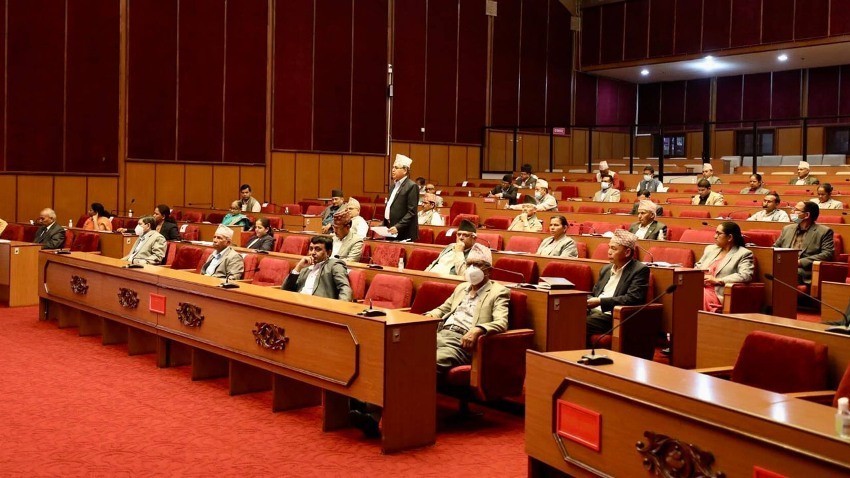 राष्ट्रियसभाको शून्य समयमा तुइनदेखि सीमा अतिक्रमणका समस्या उठान