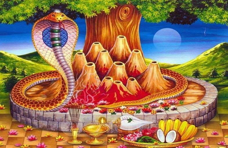 आज नागपञ्चमी पर्व : घरघरमा नागको पूजा आराधना गरिँदै