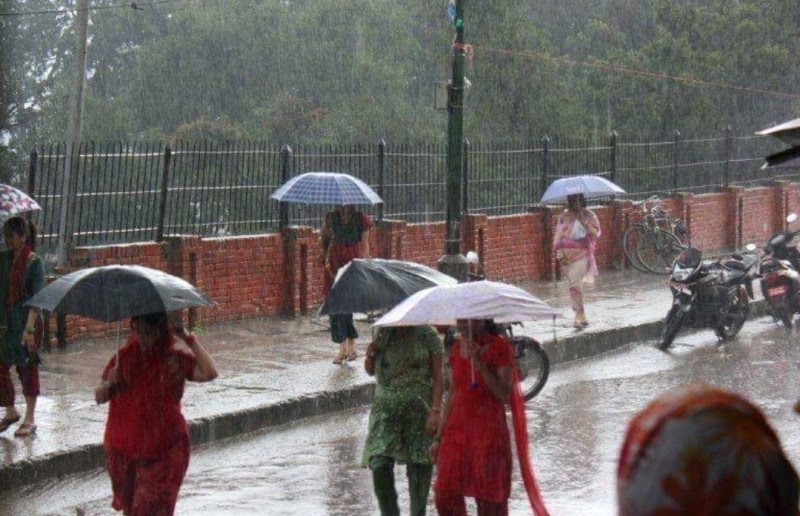 पूर्वी क्षेत्रमा वर्षा, अन्य क्षेत्रमा पनि पानी पर्ने सम्भावना