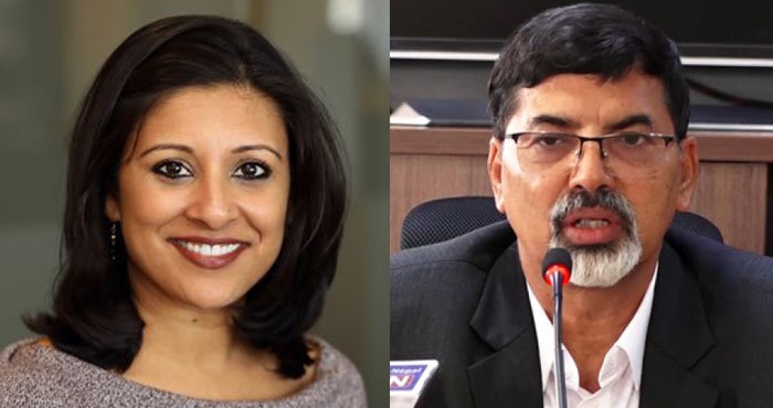 अर्थमन्त्री शर्मा र एमसीसी उपाध्यक्ष सुमारबीच भेट